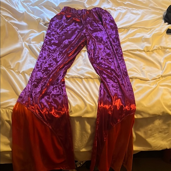 Velvet Colorblock Dress - Picture 2 of 4